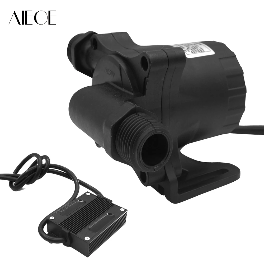 

Adjustable 1560L/h 15m (49.2ft) Large Flow Submersible Water Pump Hot Water Recirculating Pump for Washing Car Swimming Pool