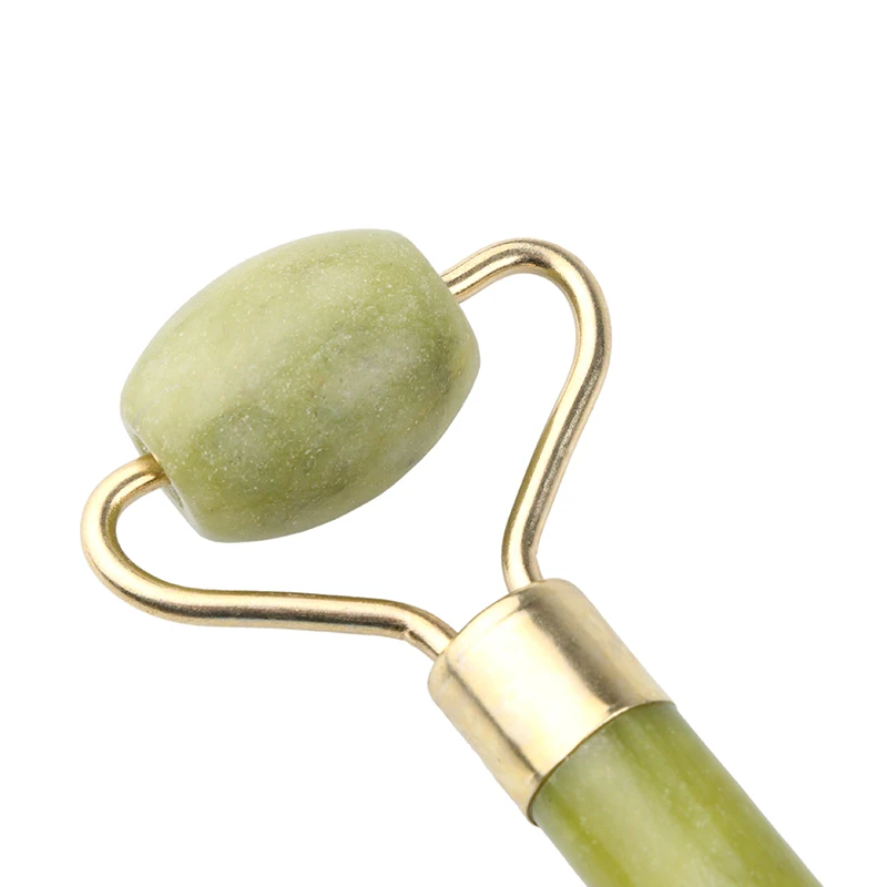 100pcs Jade Roller Facial Slimming Beauty Massage Body Massager Head Neck Nature Relaxation massager Tools Dropship