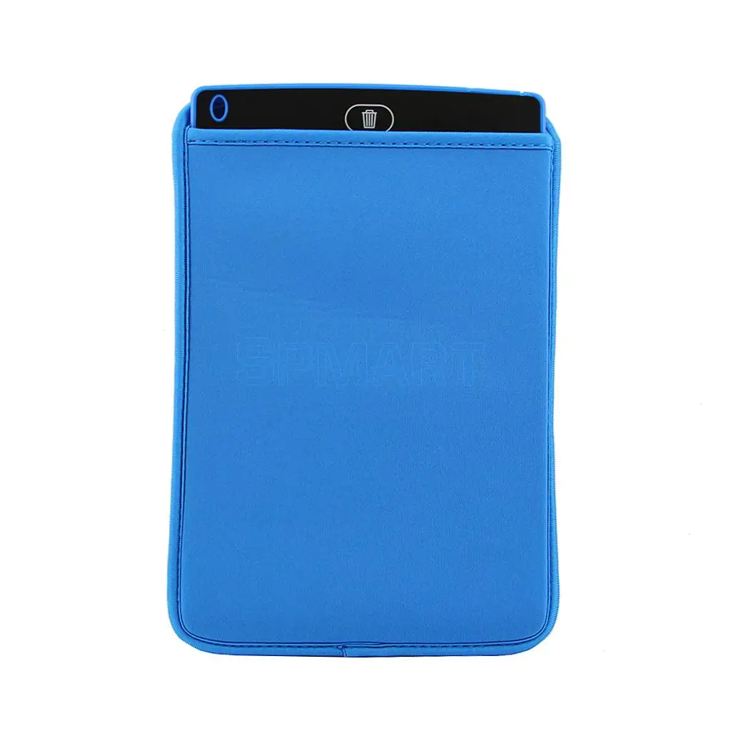 Blue Cloth Protector for 8.5 inch LCD Writing Tablet Drawing Memo Board Accessory Protective Cover