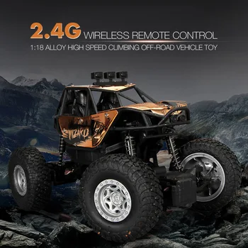 

4WD Electric RC Car 25km/h High Speed Rock Crawler Remote Control Cars Toy On The Radio Controlled 4x4 Drive Off-Road Kid Toys