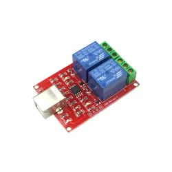 2 канала 5 В релейный модуль USB переключатель управления/2 способа 5 В релейный модуль/компьютерный переключатель управления/ПК умное