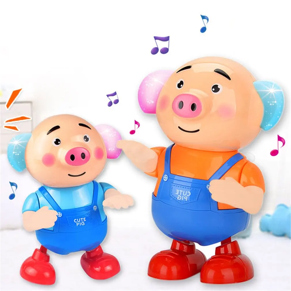 

Dancing Pig Seaweed Pig Seaweed Dance Swinging Little Cute Pig Will Sing Electric Sprouting Pig Walking Children'S Toys