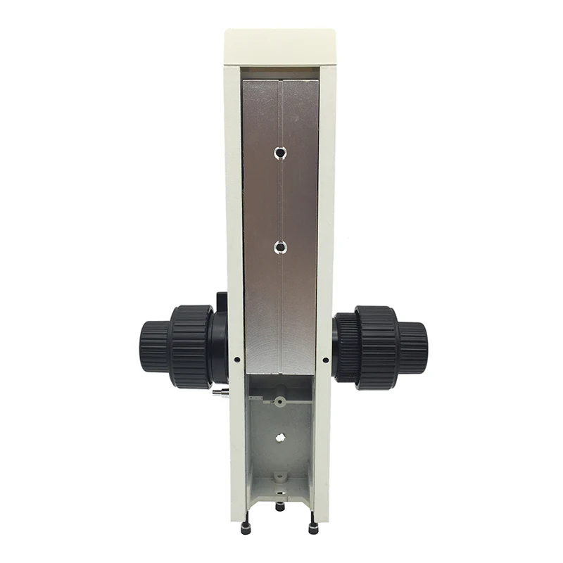 Coaxial Coarse and Fine Focusing Adjustable Mechanism Zoom Stereo Microscope Rack and Pinion Focus Arm Height 300 mm