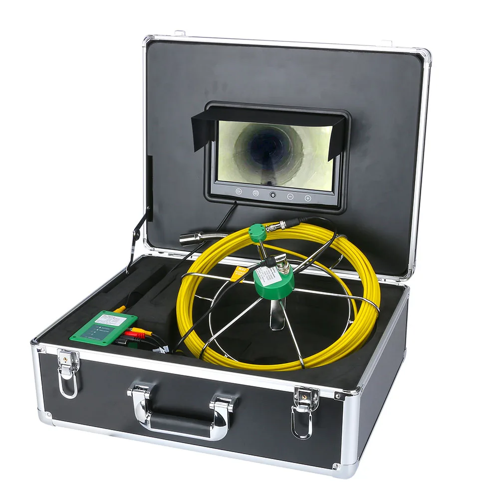 Yobang безопасности 7 ''дюйма 1000 ТВЛ 17 мм трубы камера для инспекции трубопроводов инспекции канализации видео Камера IP68 с 8 шт. светодиодный