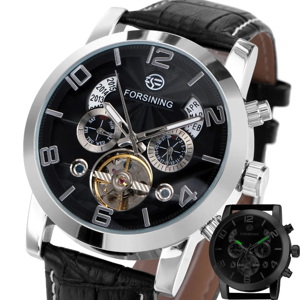 font b WINNER b font Wrist Watch Men 2017 Top Brand Luxury Male Famous Clock