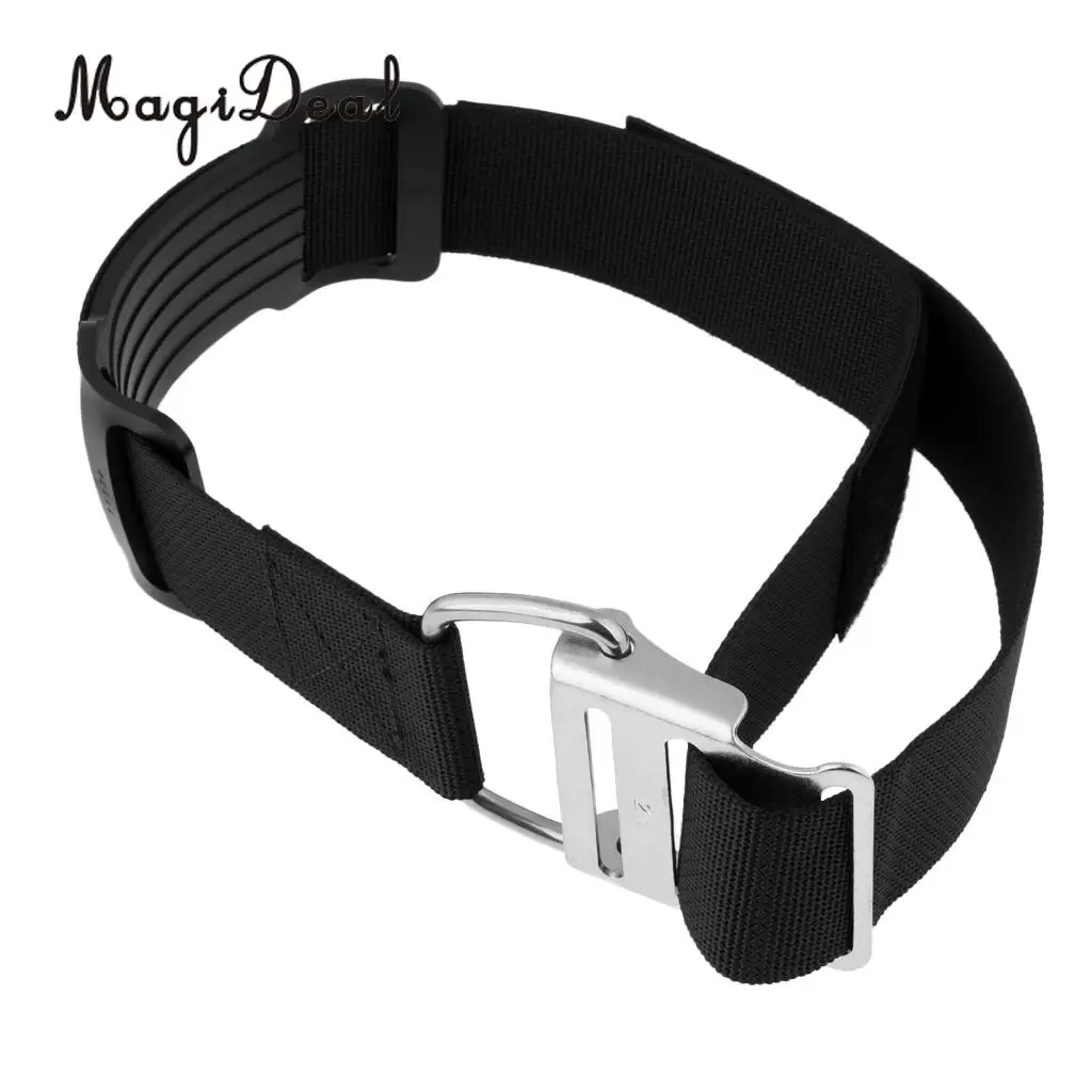 Portable Scuba Diving Cylinder Tank Cam Band Strap BCD DIY Safety Equipment with Anti-Slip Pad & Buckle