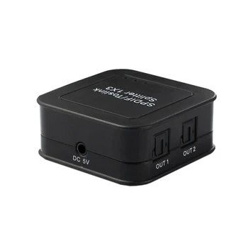 

HY-T103-V0-A digital optical audio signal distributor 1 point 3 1X3 SPDIF Toslink Distributor