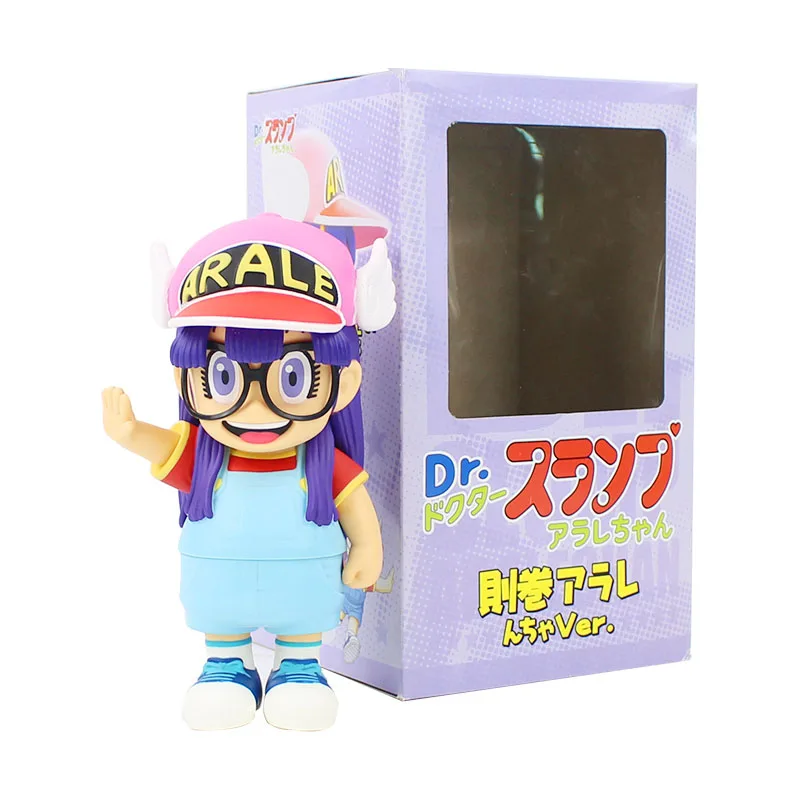 20 см аниме мультфильм Dr. Slump Arale с фекалиями ПВХ фигурка модель игрушки - Цвет: with box -A