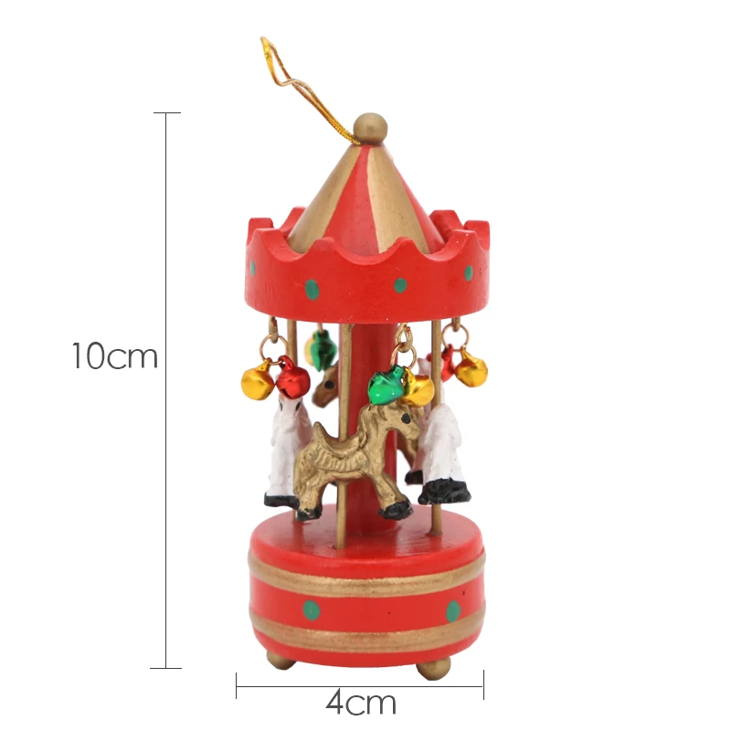 Рождественская деревянная музыкальная шкатулка, подвесные украшения для рождественской елки, ручная подвеска с подвеской в виде Скалки, праздничный Декор для дома