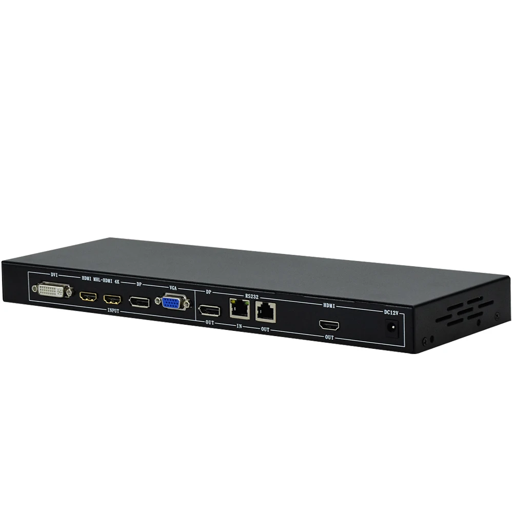 Поворотный ТВ видеопроцессор с входом HDMI DP DVI VGA для вертикального экрана дисплея