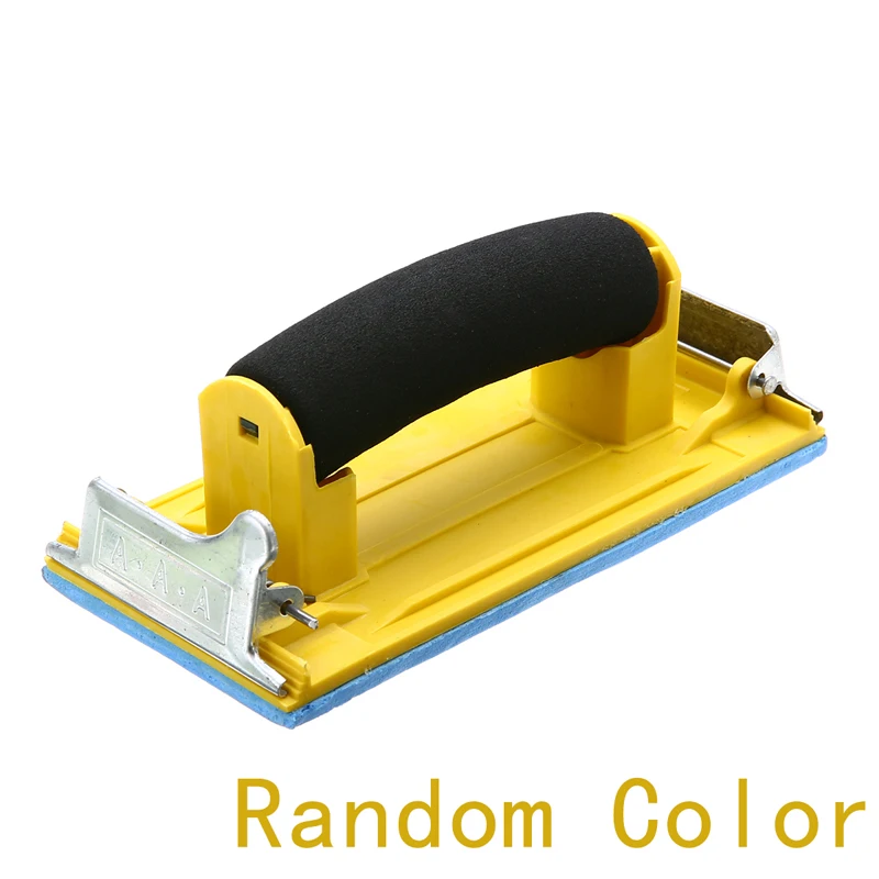 

1Pc Handheld Matte Paper Frame Hand Grip Sand Paper Frame Sandpaper Holder for Woodworking Polishing Sanding Tools