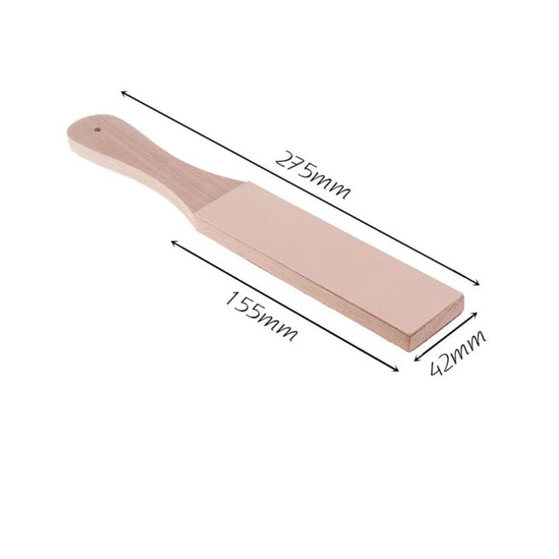 Ножи набор-точилка деревянная ручка кожа точильный ремень лезвия ручной работы полировка и полировка воском кожи паста