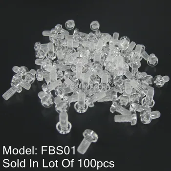 

100pcs Plastic Tattoo Machine Front Binding Post Screw Parts Supply FBS01