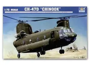 Trumpeter 1/72 scale model 01622 CH-47D Chinook heavy transport helicopter | Игрушки и хобби