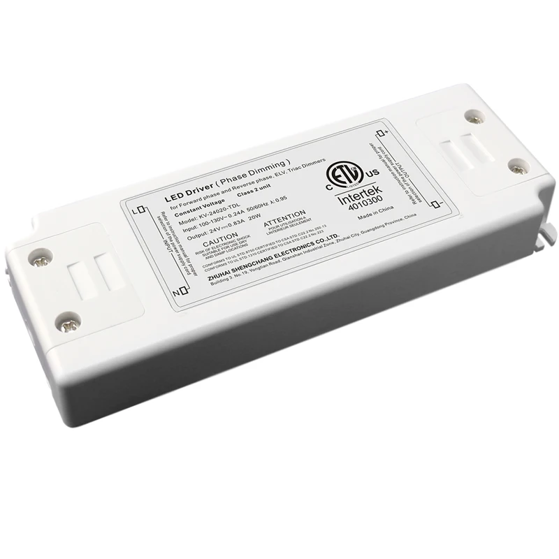 12 В/24 В 20 Вт triac dimmable 20 Вт Светодиодный драйвер 12 В блок питания 24 В led Трансформаторы освещения 220 в 12 В, AC90-130V/AC180-250V вход