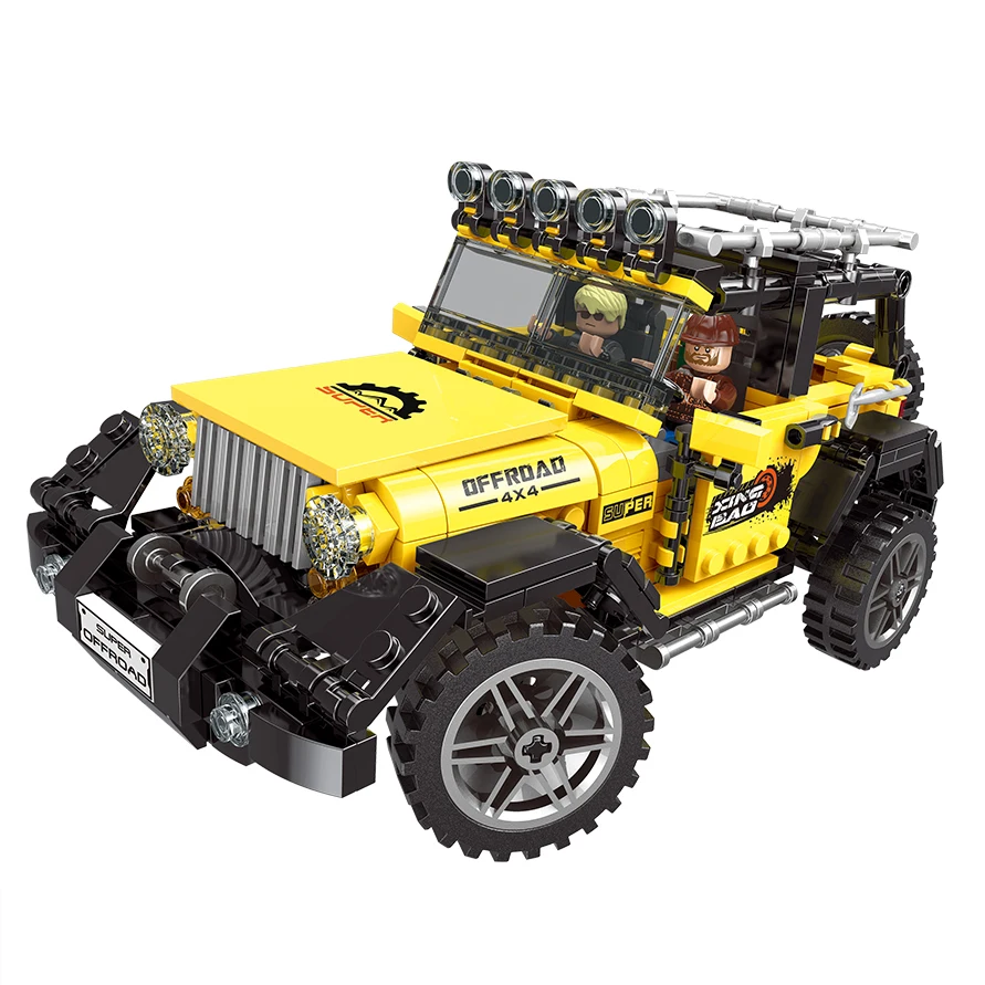 

XingBao 03024 Car Series Super Jeep Building Blocks 512pcs Vehicle Blocks Set compatible with LOGO Bricks for Children Adult Toy
