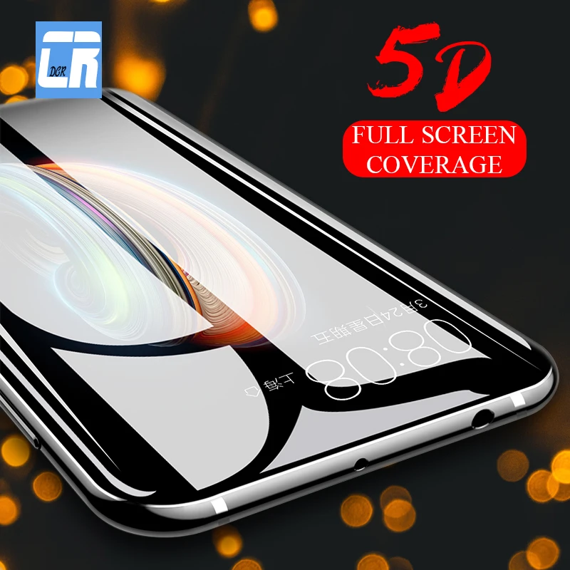 5D полное покрытие закаленное стекло для Huawei P20 Pro P10 Lite Plus P Smart Nova 3 3i Y7 Prime Y9 Y6 2018 Honor 9i