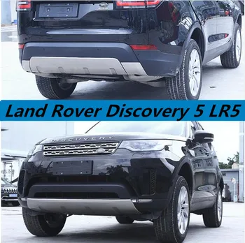 

Stainless steel Front +Rear Bumper Diffuser Protector Guard Skid Plate For 17 Land Rover Discovery 5 LR5 2017 2018 by EMS