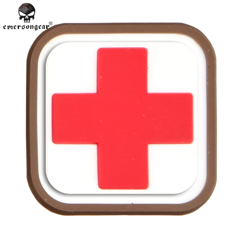 

EMERSON PVC Patch Cross Badges Tactical Airsoft equipment EM5552