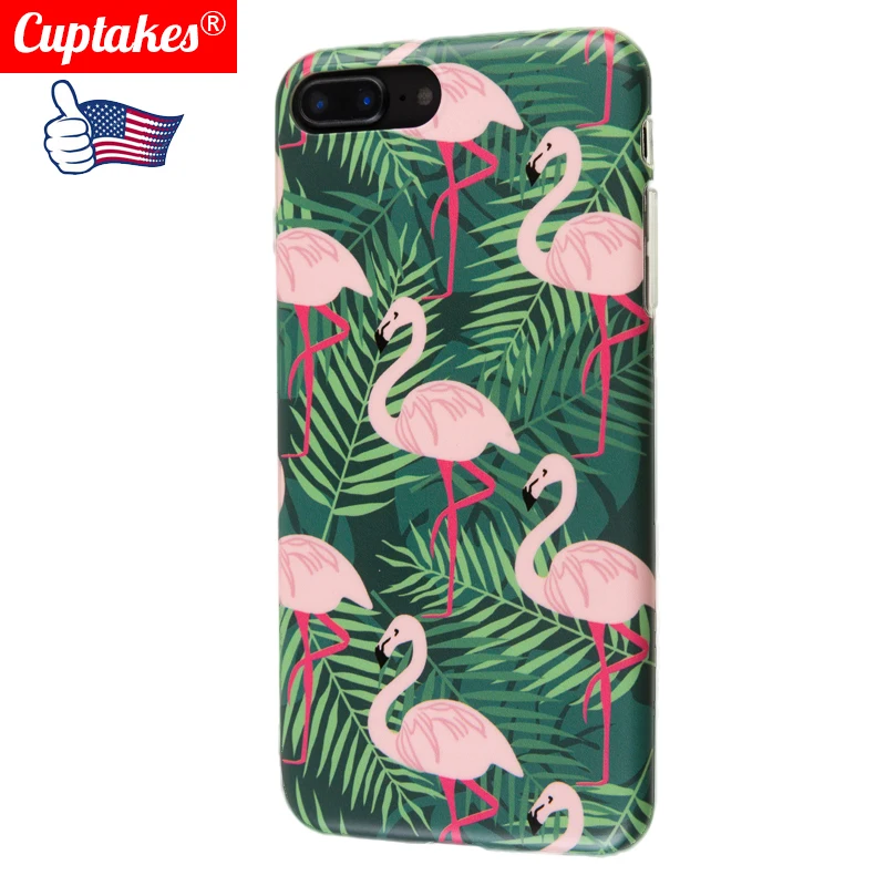 Cuptakes роскошный синий глянцевая IMD Мягкий силиконовый чехол для iPhone 7 8X6 6 S Plus 10