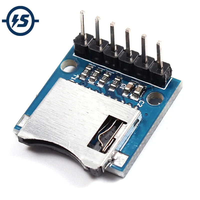 IS 1 шт. Micro SD карта хранения с контактами для Arduino AVR ARM Мини мини модуль