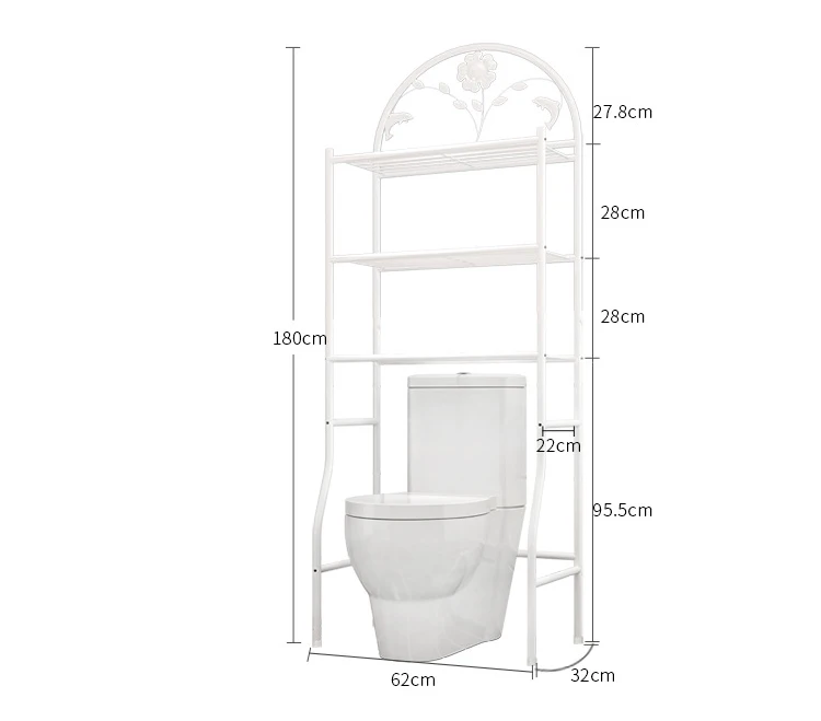 Стеллаж для ванной Costway, 68х25х163 см, cost-hw47885wh. Стеллажи для ванны над унитазом. Шкаф стеллаж в туалет. Ширина полочек в ванной. Размеры полок в ванной