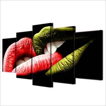 

5 Pieces Spiderman Painting Canvas Wall Art Picture Home Decor Living Room Canvas Print Modern Painting Kid Room Wall Decoration