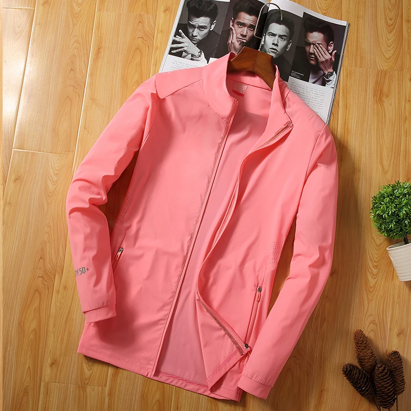 

LXIAO women Summer Sun UV Protection Clothing Standing Collar Waterproo Fameal Jacket Outdoor Sportswear Fashion Clothes 2019