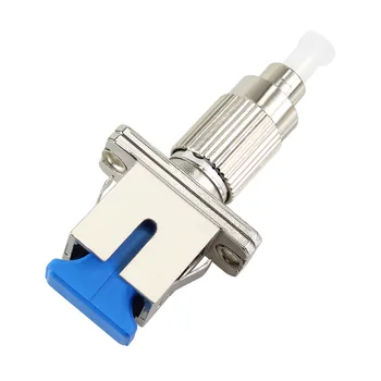

SC Female to FC Male UPC SM Fiber Optic Hybrid Adapter