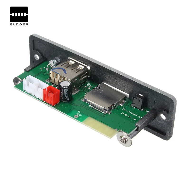 

Output 5V Mini bluetooth Wireless MP3 Decoder Board Audio Module USB TF Card Durable Quality New Electronic Modules Board