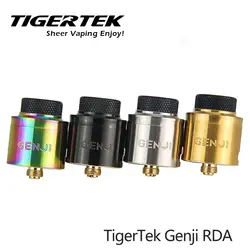 Оригинальный TigerTek Гэндзи RDA танк распылителя 24 мм ввиду капает электронные сигареты атомайзер бак для 510 потоков vape mod