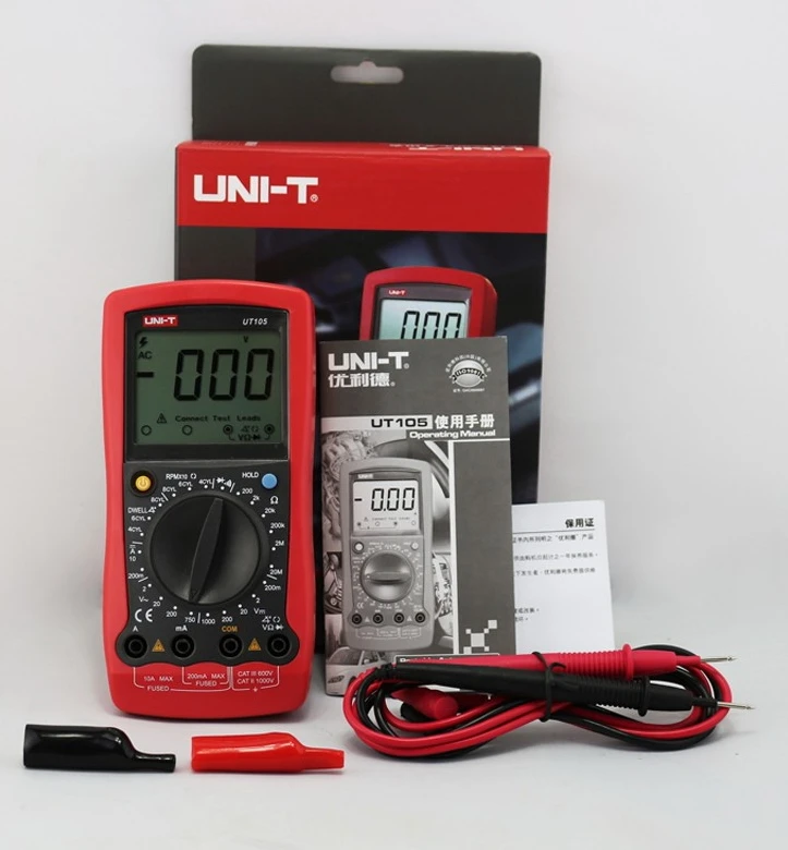 UNI-T UT105 Автомобильный мультиметр