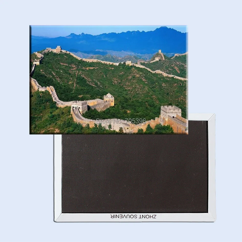 

World Souvenir Magnets , Chinese Scene Great Wall Souvenir Metal Fridge Magnet SFM531