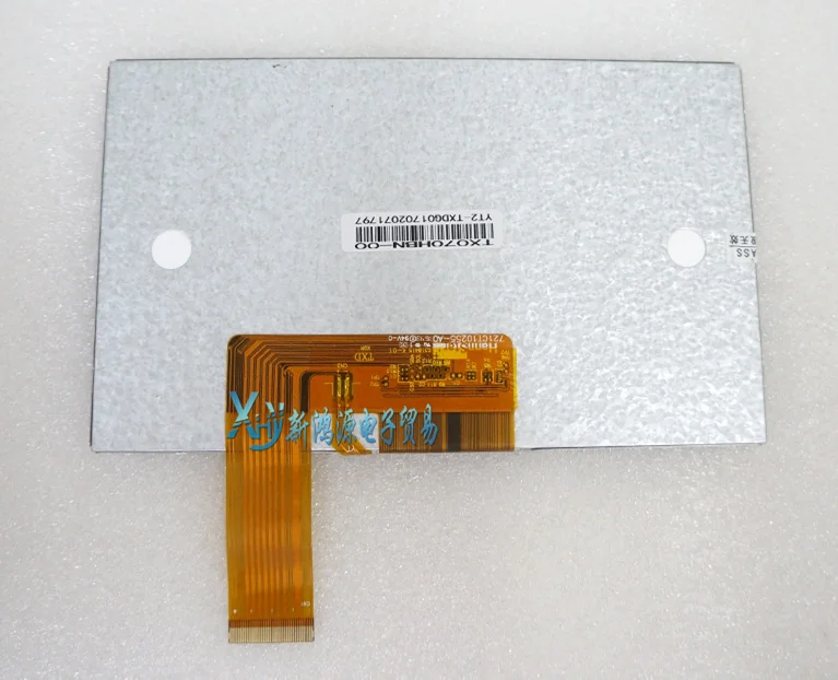 7 дюймовый экран изогнутый кабель 40 контактный HD TX070HBN 00 HSD070 27LED ЖК дисплеи|display|display