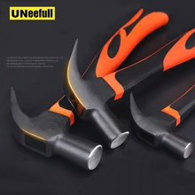 UNeefull многофункциональный мини-молоток с ручкой из волокна для деревообработки и электрика Отвертка из высокоуглеродистой стали молоток инструменты