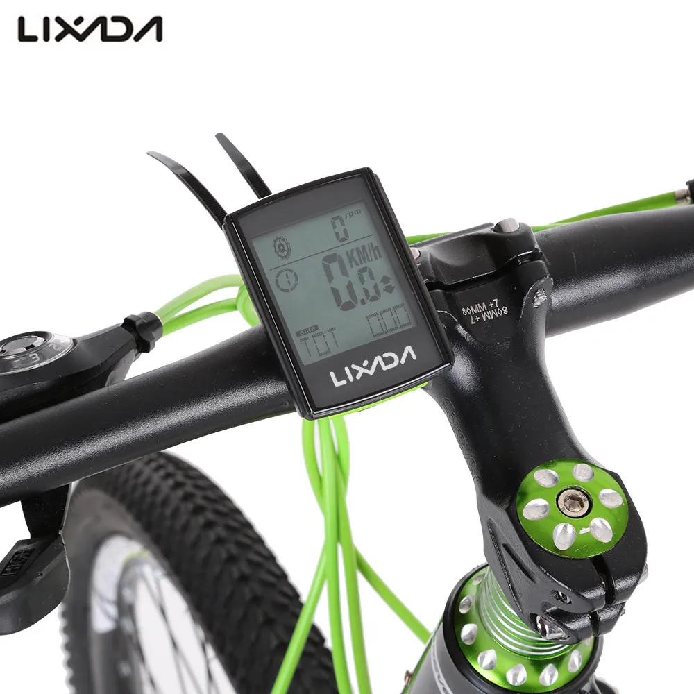 Sans fil vélo ordinateur odomètre compteur de vitesse vélo de route vtt cycle vélo bmx