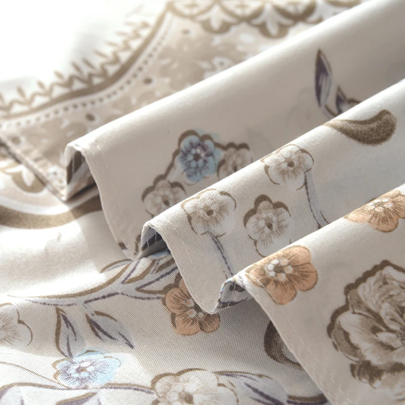 2/3 предмета в комплекте; Эксклюзивная тесьма; евро классический цветочный набор пододеяльников в европейском стиле Постельное белье одеяло постельное белье Наволочка US/EU Size52
