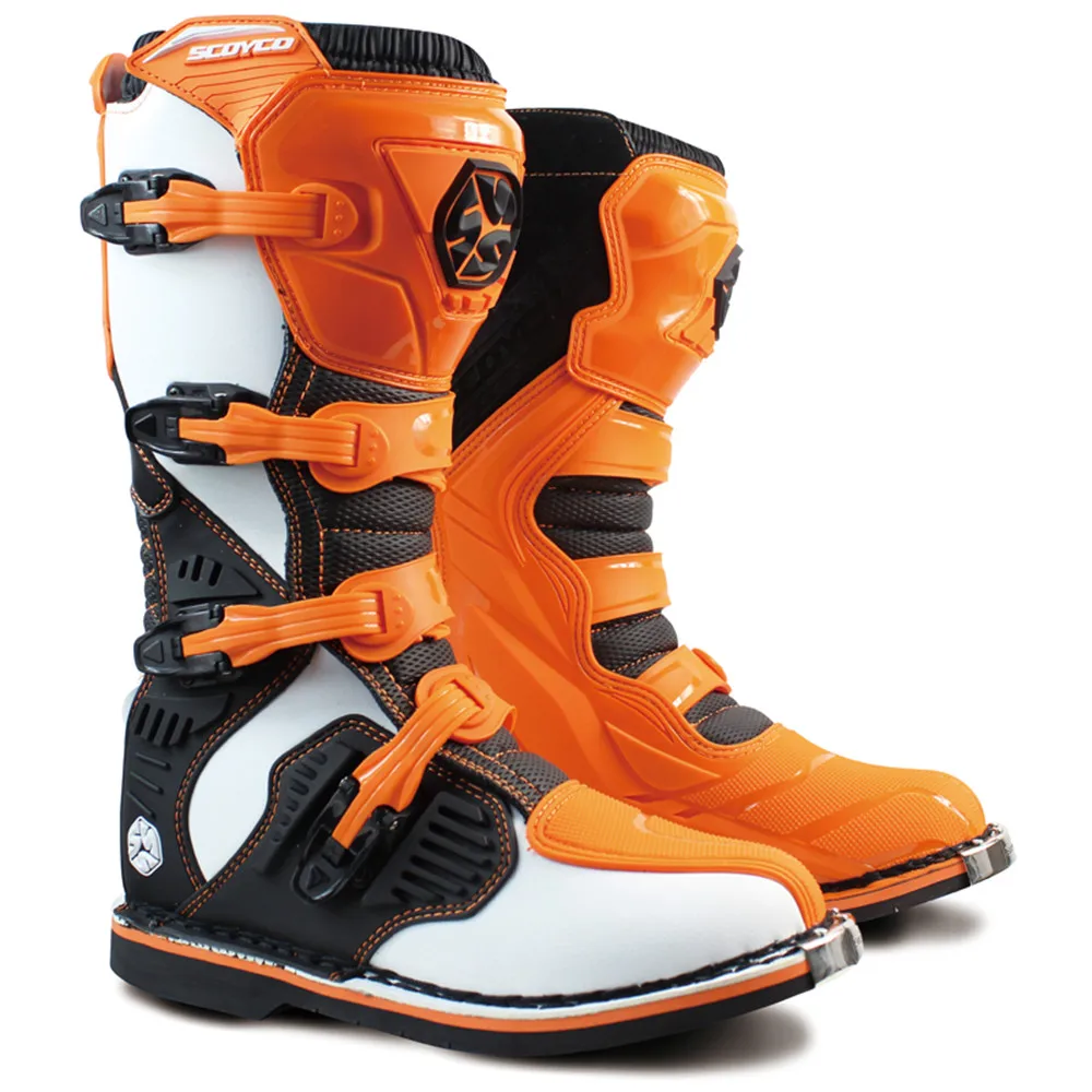 

Professional Leather Motorcycle Boots Botas Moto Motocross Botte Stivali Motociclista Motosiklet MBM001A Men Women Racing Shoes