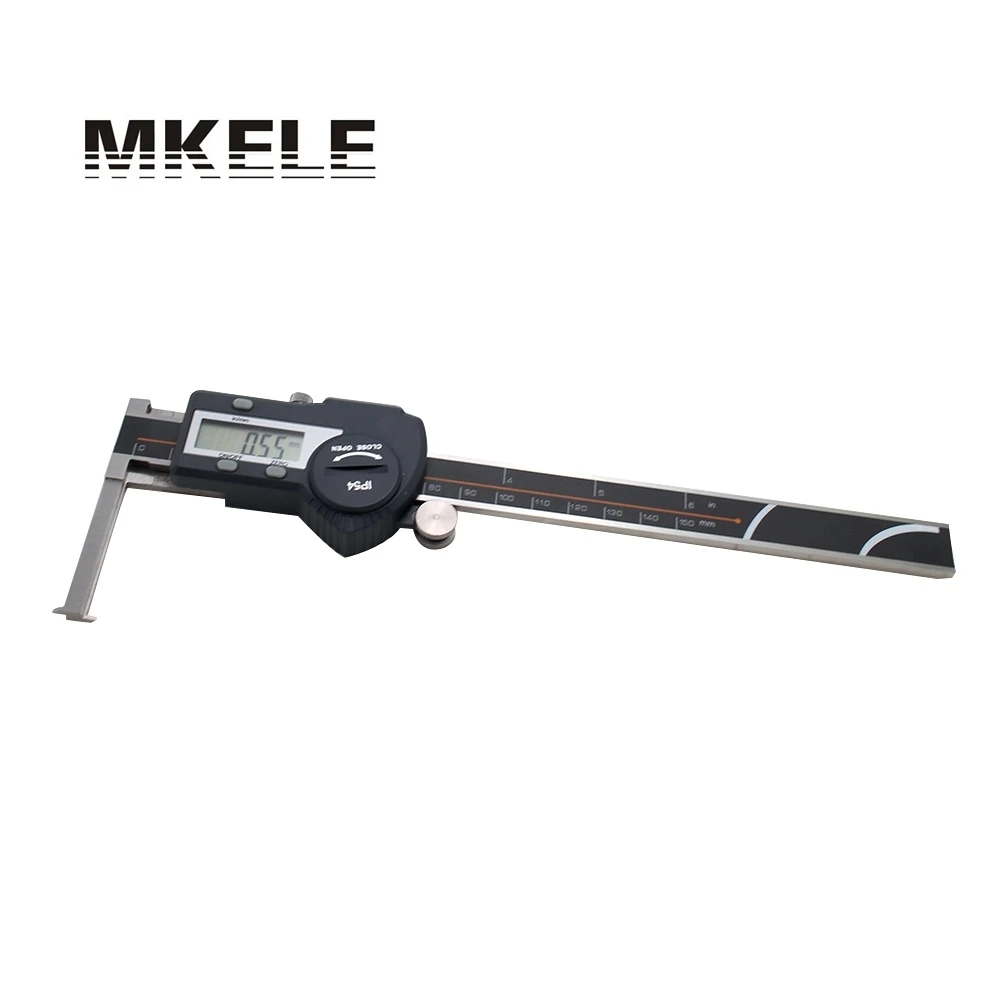 

13-200mm Digital Groove Caliper With Knife Edge Inner tank Stainless Stee Measuring Instruments IP54 Waterproof l