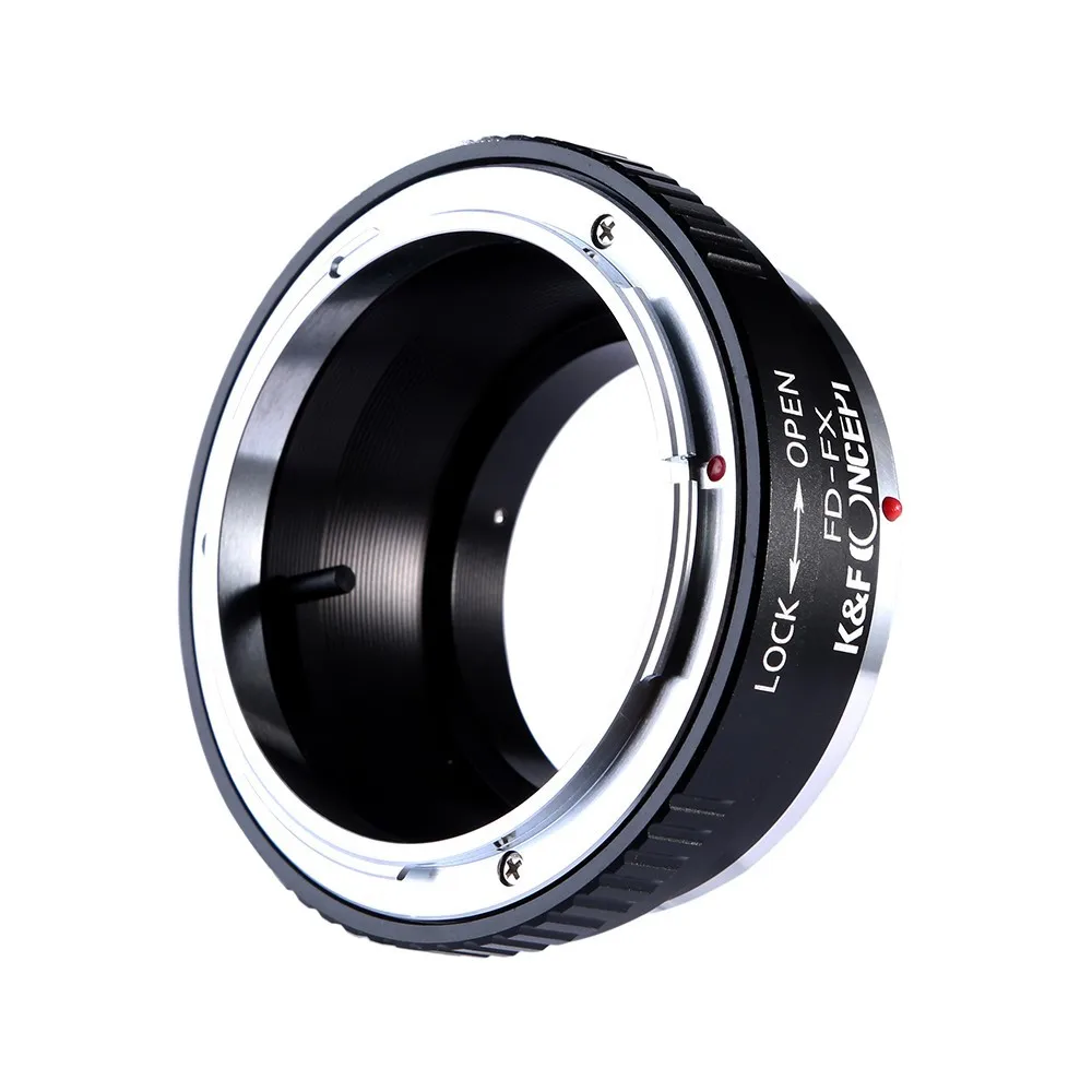 K& F CONCEPT FD-FX Камера Крепление объектива переходное кольцо для объектива Canon FD для камеры Fujifilm FX Mount X-Pro1 X-E1 X-A1 X-M1 Камера тела
