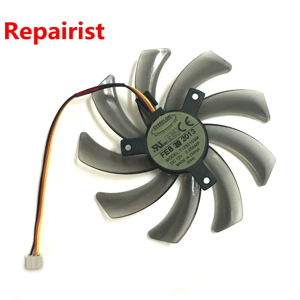 

R7 240/250X/250X GPU Cooler Video card Fan For Gigabyte GV-R724OC GV-R725OC GV-R725XOC graphics card cooling system
