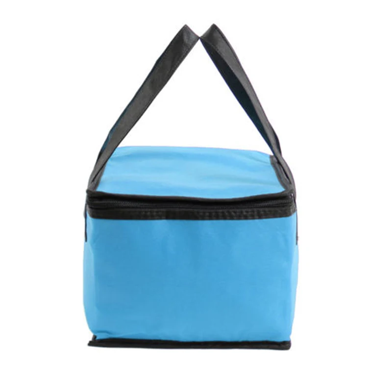 

Travel Lunch Box 25 X 24 X 20cm Blue Containers Water Resistant Oxford Storage Bag Pouch Thermal Insulated