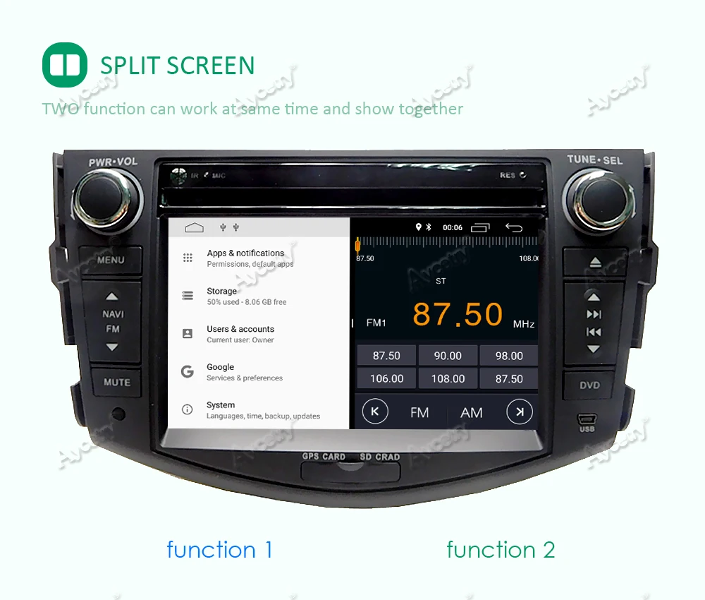 Clearance DSP IPS 2 din Android 9 Car dvd player GPS audio For Toyota RAV4 RAV 4 2006 2007 2008 2009 2010 2011 Radio stereo wifi obd2 dvr 2