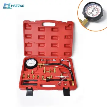 

0-140PSI Fuel Injector Injection Pump Pressure Tester Gauge Kit Car Tools (Master) Auto Accessories