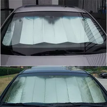 Kongyide ветрозащитные солнцезащитные козырьки на переднее и заднее окно Защита от солнца 1 шт. броский складной козырек на лобовое стекло автомобиля крышка Прямая поставка 19M4