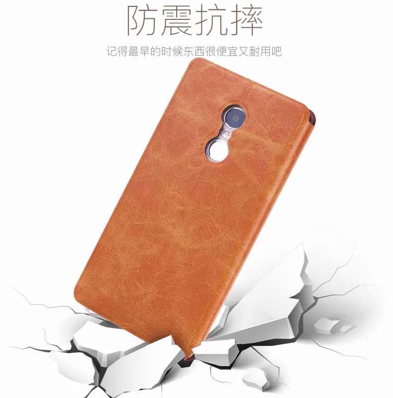MOFI для Xiaomi Redmi Note 4 чехол с отделением для карт из искусственной кожи, откидная крышка для Redmi Note 4, чехол MediaTek, защитный чехол