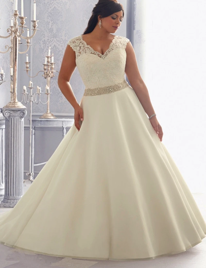 plus size beaded
