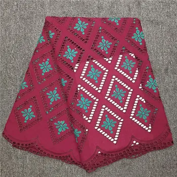 

African Dry Lace Fabric swiss voile lace in switzerland high quality nigerian swiss lace fabrics swiss lace fabric dress h83-80