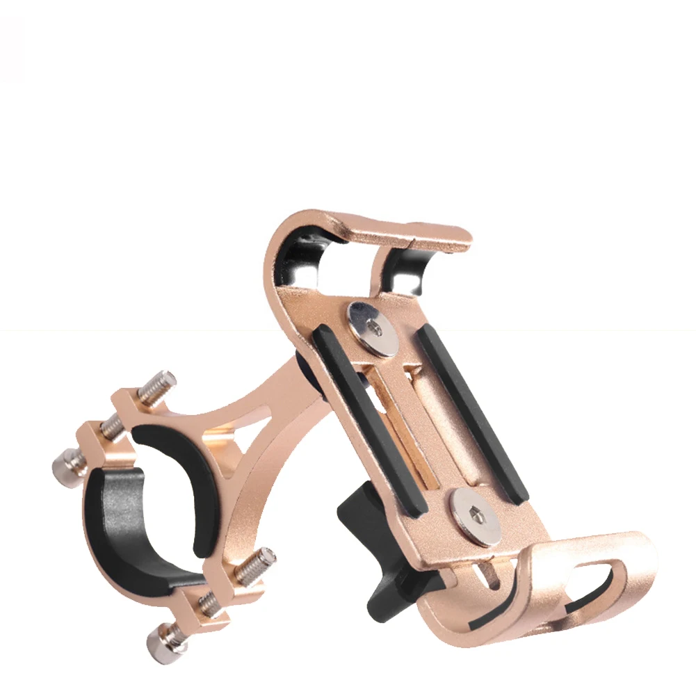 Aluminium Alloy Phone Holder Bicycle Motorcycle Stand for iPhone X XS MAX XR Samsung S10 Plus S10e Navigation GPS Fixed Holder