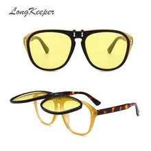Longkeader, двойные линзы, солнцезащитные очки для женщин, Ретро стиль, PC оправа, солнцезащитные очки для мужчин, UV400, защитные очки для путешествия, очки 1501